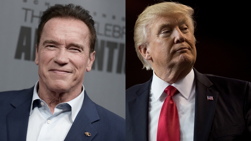 Arnold Schwarzenegger takes aim at Donald Trump's record low approval ratings