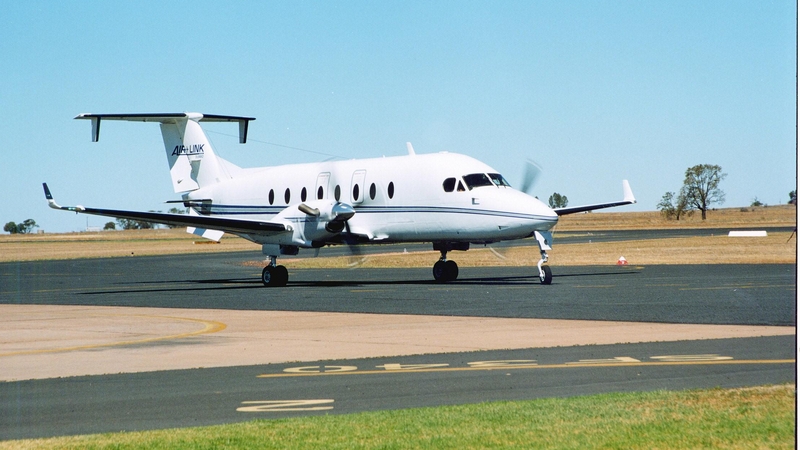 A Rex plane taxis into Dubbo Airport (Pic: Rex Media Centre)
