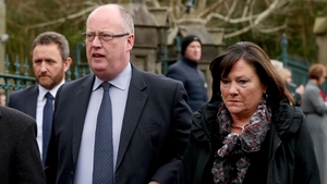 PSNI Chief Constable George Hamilton was among the mourners