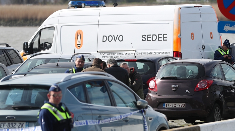 The man was arrested by Belgian police