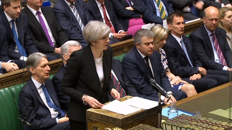 Theresa May said the attacker had been identified as someone known by police and MI5