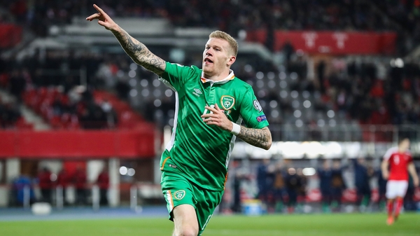 McClean's goals have been crucial to Ireland in the World Cup campaign