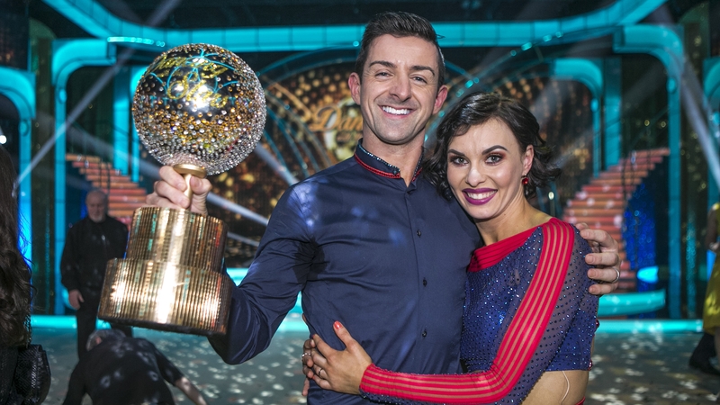 They are the Champions - Aidan O'Mahony and his dance partner Valeria Milova