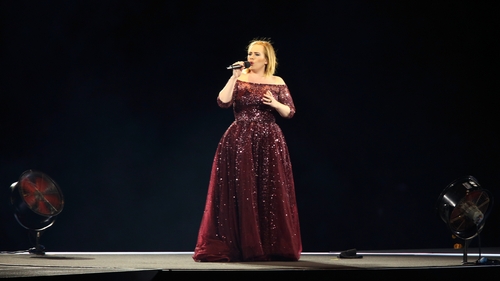 Adele - "I don't know if I will ever tour again."