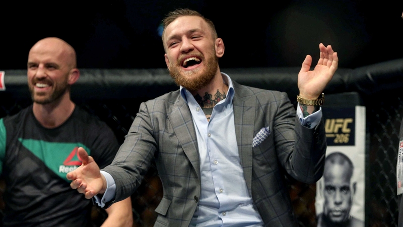 Conor McGregor: 'The fight is on.'