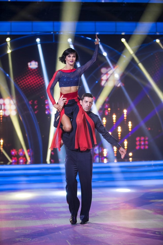 Week 12: Aidan was a superhero with those lifts last night! Himself and Valeria made for a serious power couple in those outfits!