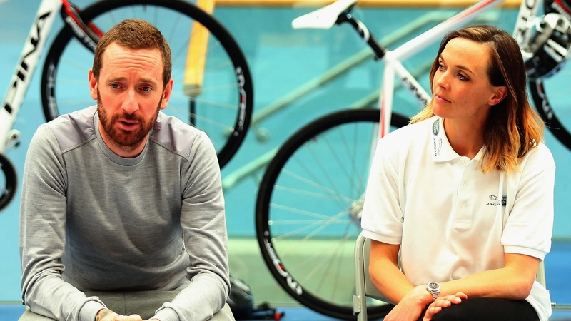 Bradley Wiggins and Victoria Pendleton