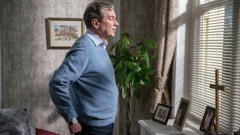 John Middleton as dementia sufferer Ashley Thomas