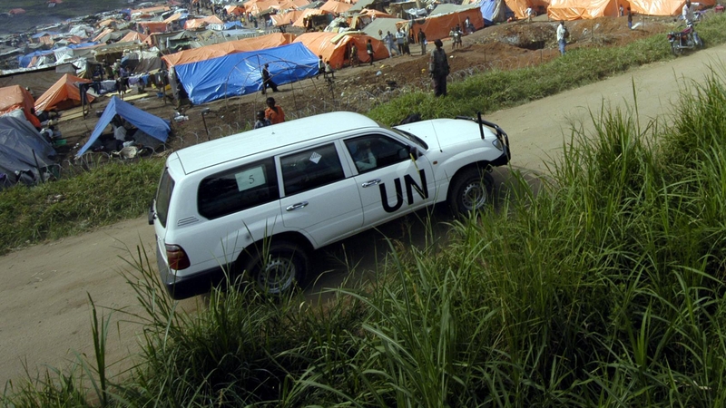 The two had disappeared in an area engulfed by a violent uprising (File pic)