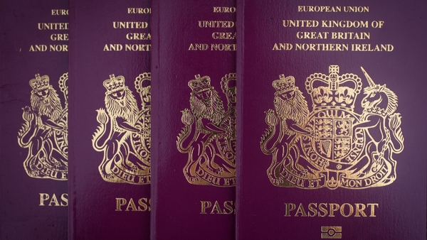 The current burgundy British passport is made by De La Rue in northern England