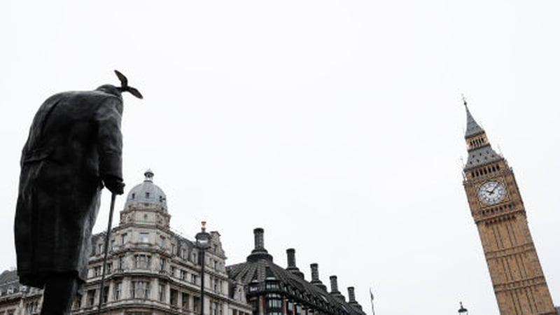 The statue of Winston Churchill with Big Ben in the background - UK facing major changes