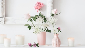You can never go wrong with candles. Molten Brown's 'Rhubarb & Rose', Yankee Candle's 'Happy Spring' and Max Benjamin's 'Blue Azure' are perfect for Easter.