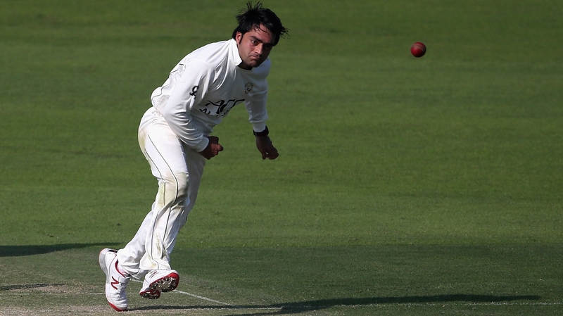Rashid Khan caused havoc for Ireland