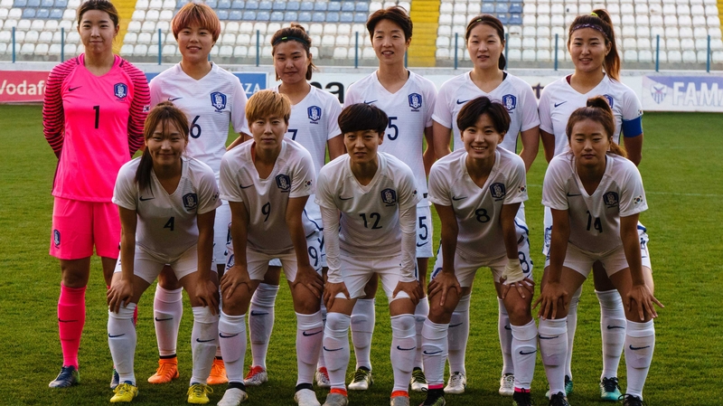 South Korea's women's team