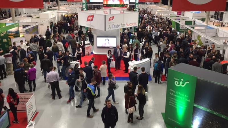 60 companies are exhibiting at the fair in Dublin's RDS
