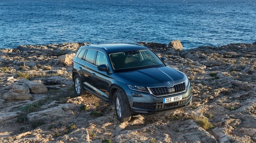 Skoda's new Kodiaq offers lots of practicality. It's also available with seven seats.