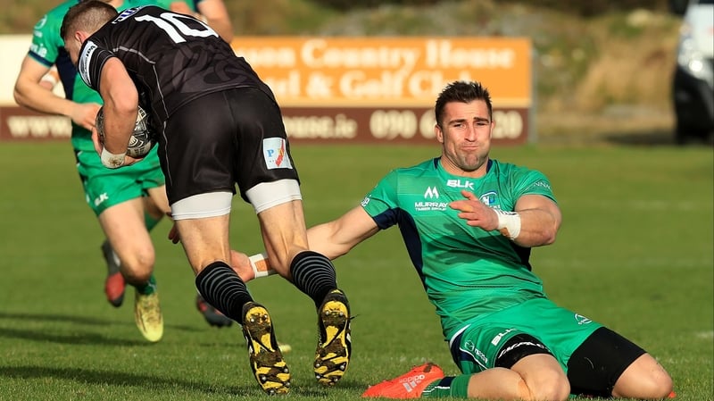 Josh Rowland starts his first game for Connacht