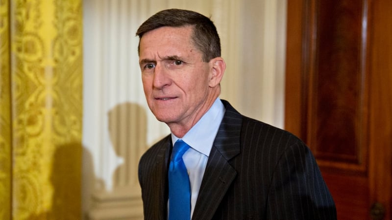 Michael Flynn resigned as national security advisor in February