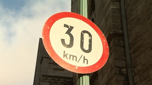 From midnight, more areas around Dublin will have a 30km/h speed limit