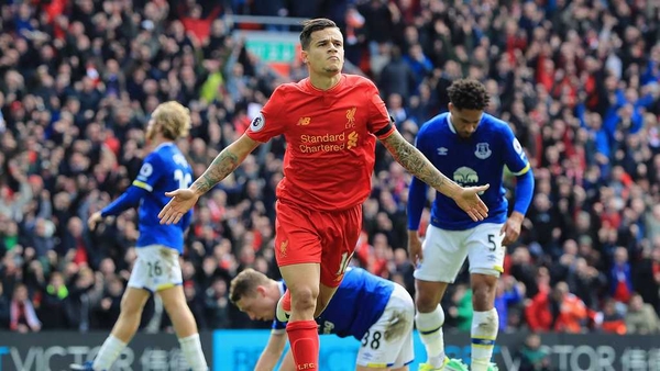 Philippe Coutinho is Liverpool's best-paid player