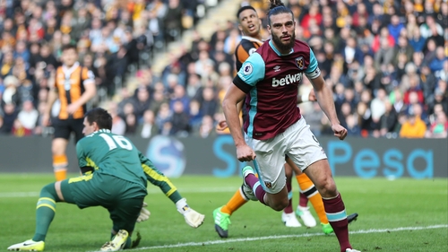 Andy Carroll opened the scoring