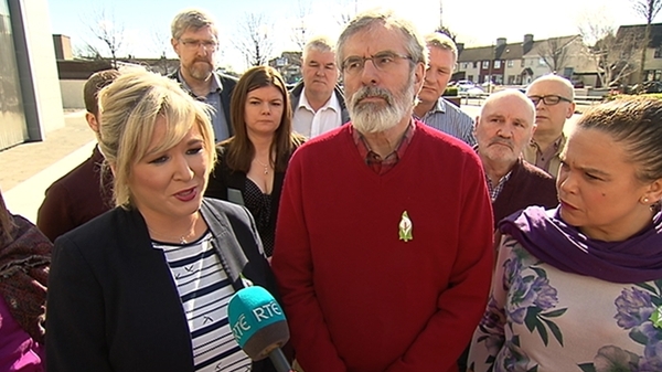 Michelle O'Neill said Sinn Féin is fully committed to making the NI institutions work