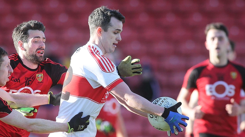 Carlus McWilliams' match-winning point couldn't save Derry from relegation