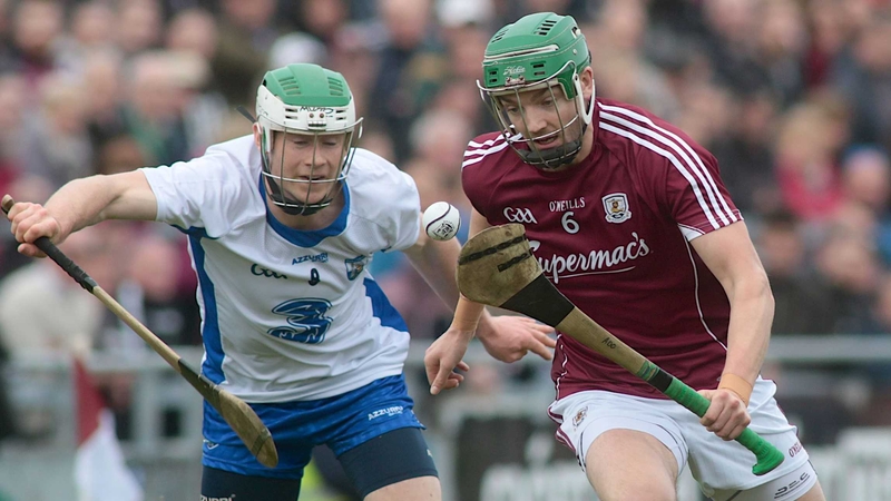 Galway's Adrian Tuohy comes away with posession