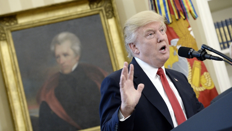 Donald Trump said 'China will either decide to help us with North Korea, or they won't'