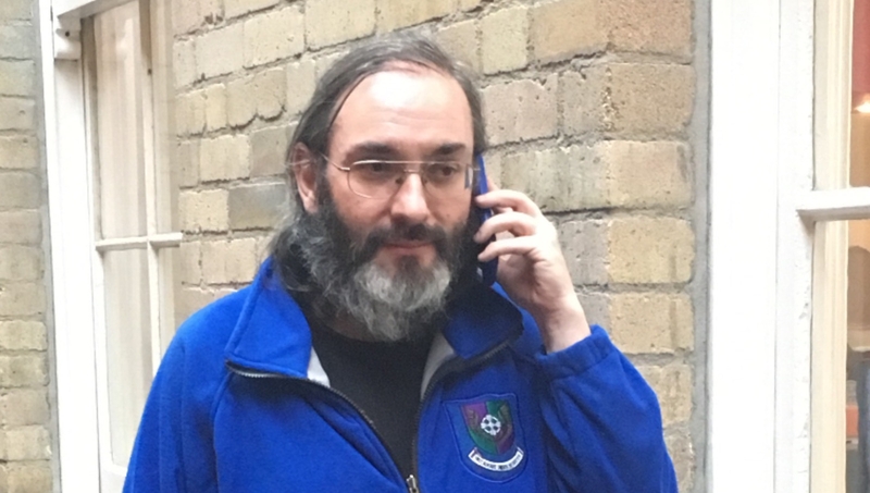 Colin is a Trinity graduate without a home.