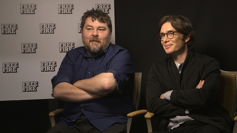 Free Fire director Ben Wheatley and star Cillian Murphy - It was "absolutely terrifying" showing their new movie to Martin Scorsese