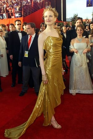 Golden girl in a Dior gown of course! The actress was attending the Oscars ceremony in 2000.