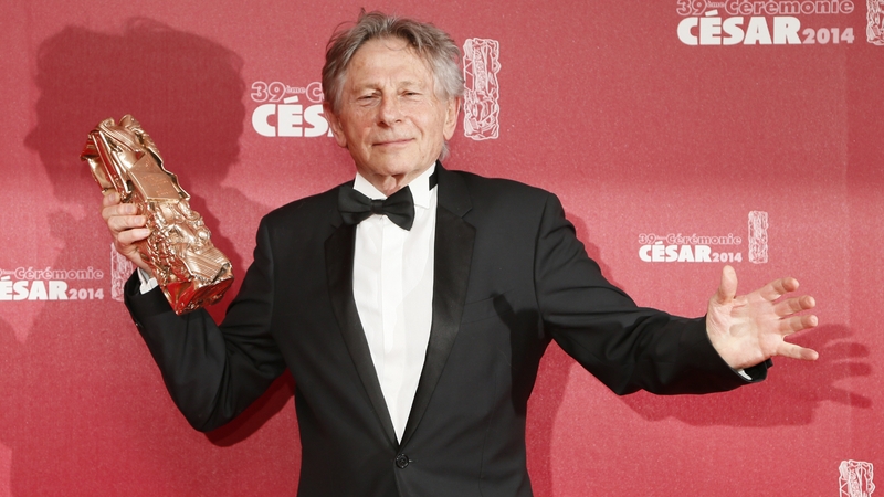 Roman Polanski pictured the last time he won a César