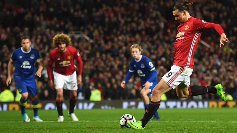 Zlatan Ibrahimovic covrted the spot kick late on