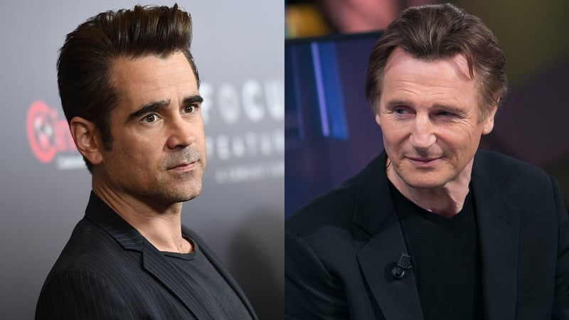 Colin Farrell and Liam Neeson - Widows marks the first time they have starred in the same movie