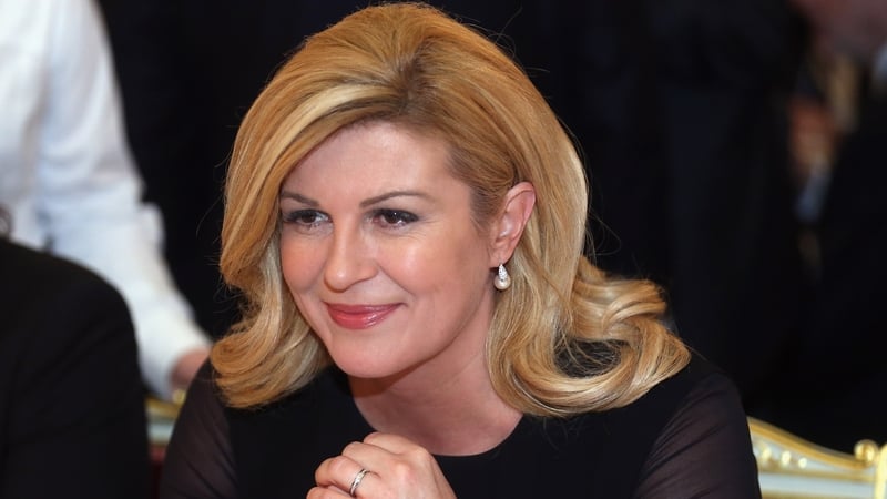 Kolinda Grabar-Kitarović is also visiting the National University of Ireland Galway