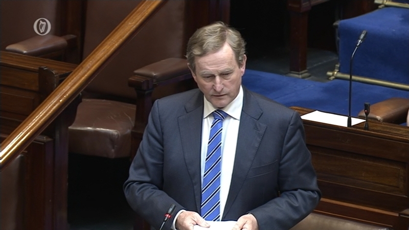 The Taoiseach said the Government has been clear there will be no visible hard border