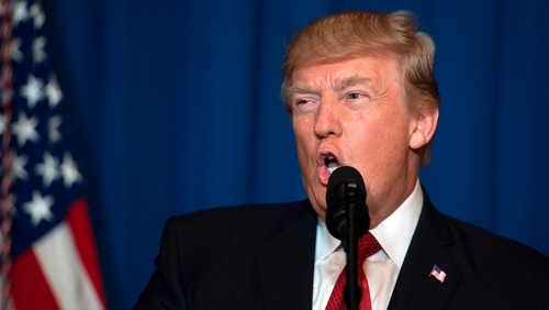 Euro zone figures show that global commerce has so far not been hampered by protectionist calls from Donald Trump