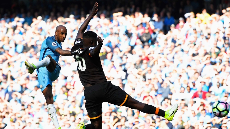 Fabian Delph firing home for the third