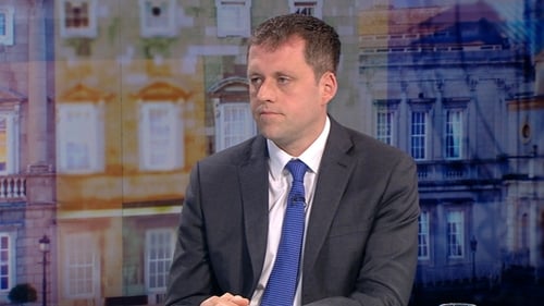 Thomas Byrne would not set a deadline for legislation to abolish water charges