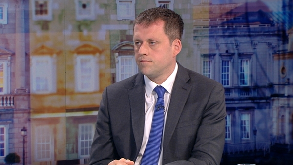 Thomas Byrne would not set a deadline for legislation to abolish water charges