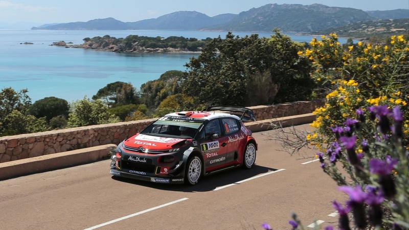 Craig Breen is sixth overall in the WRC standings