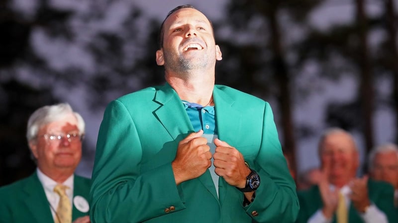 Sergio Garcia: 'I think both on and off the golf course it has been a unique and unbelievable year.'