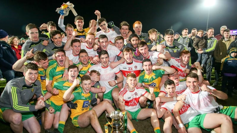 Donegal toast their Ulster success at the Athletic Grounds