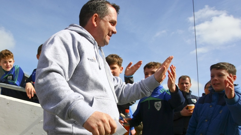 Davy Fitzgerald meets Wexford fans before a match earlier in the year