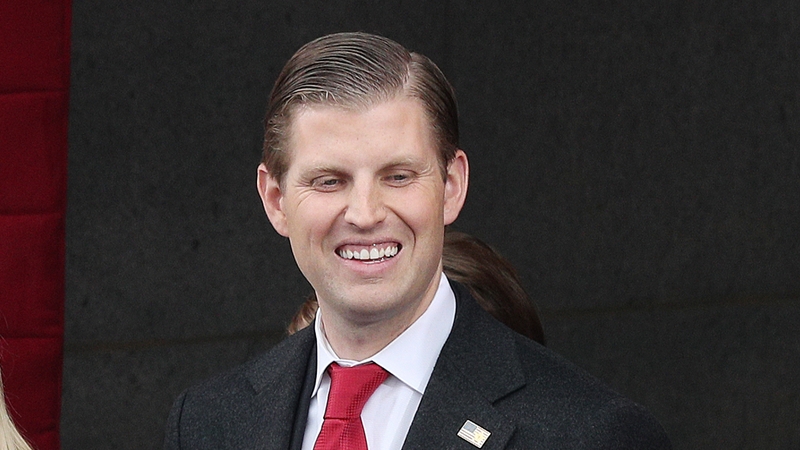 Eric Trump is travelling from Scotland to Co Clare by helicopter