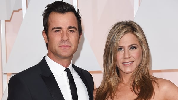 Justin Theroux and Jennifer Aniston