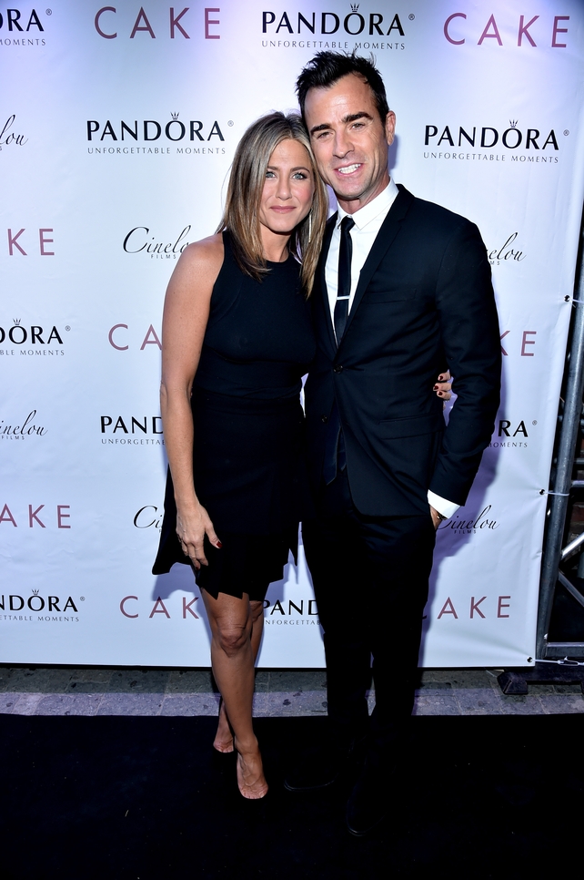 All smiles and all black at the 'Cake' cocktail reception presented by PANDORA Jewelry in 2014!