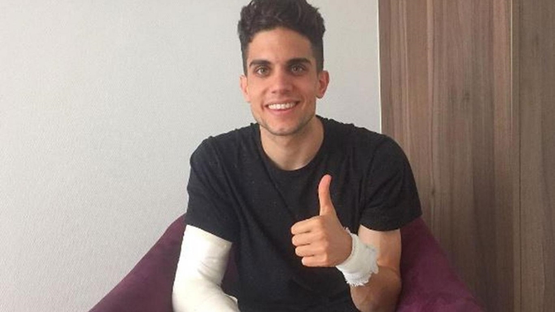 Marc Bartra is on the mend following surgery