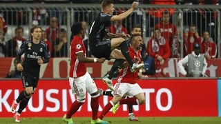 Bayern were lucky to get away with just a one goal defeat